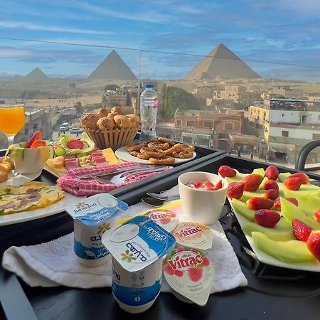 Hotel Steps In Pyramids View Kafret el-Gabal Exterior foto