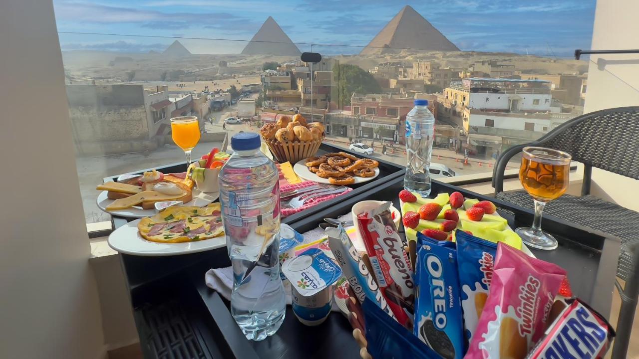 Hotel Steps In Pyramids View Kafret el-Gabal Exterior foto