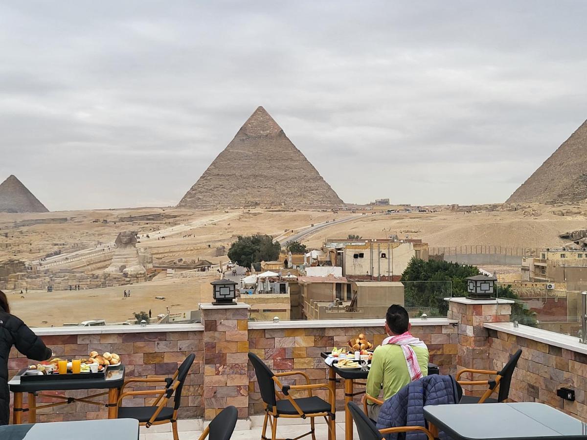 Hotel Steps In Pyramids View Kafret el-Gabal Exterior foto