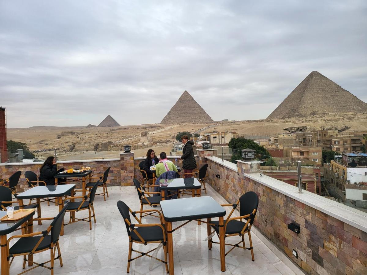 Hotel Steps In Pyramids View Kafret el-Gabal Exterior foto