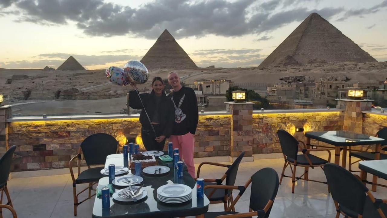 Hotel Steps In Pyramids View Kafret el-Gabal Exterior foto