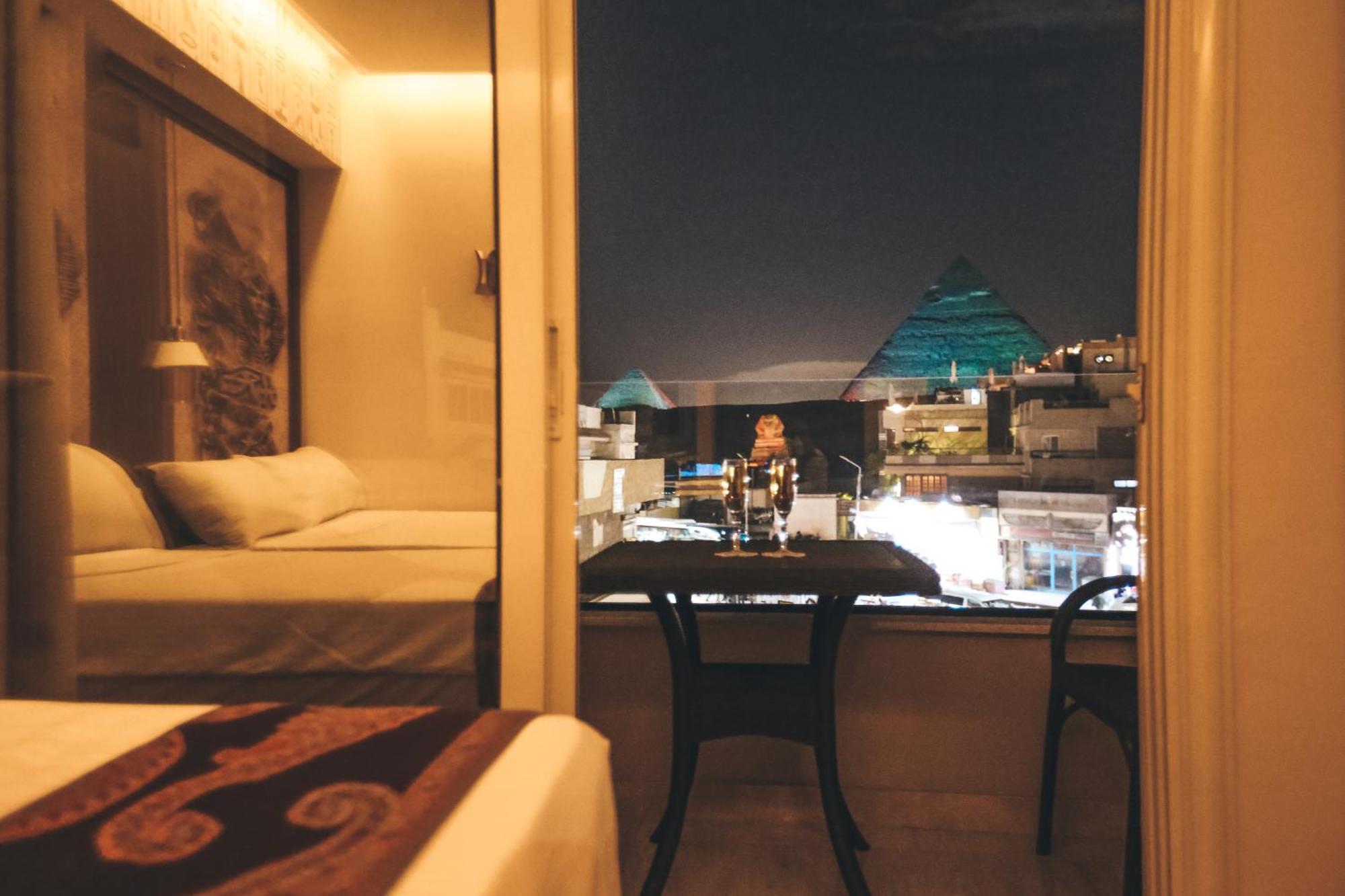Hotel Steps In Pyramids View Kafret el-Gabal Exterior foto