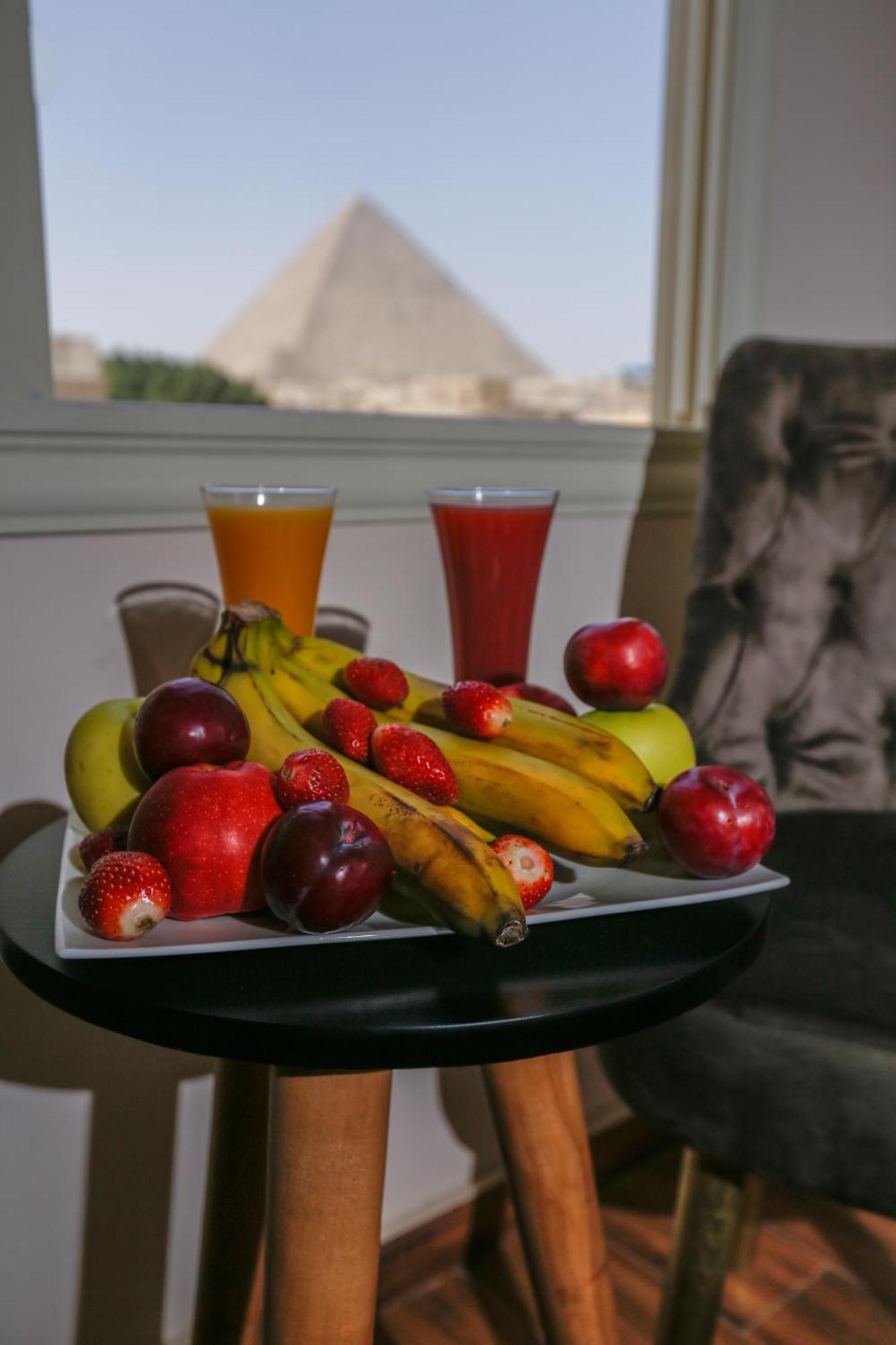 Hotel Steps In Pyramids View Kafret el-Gabal Exterior foto