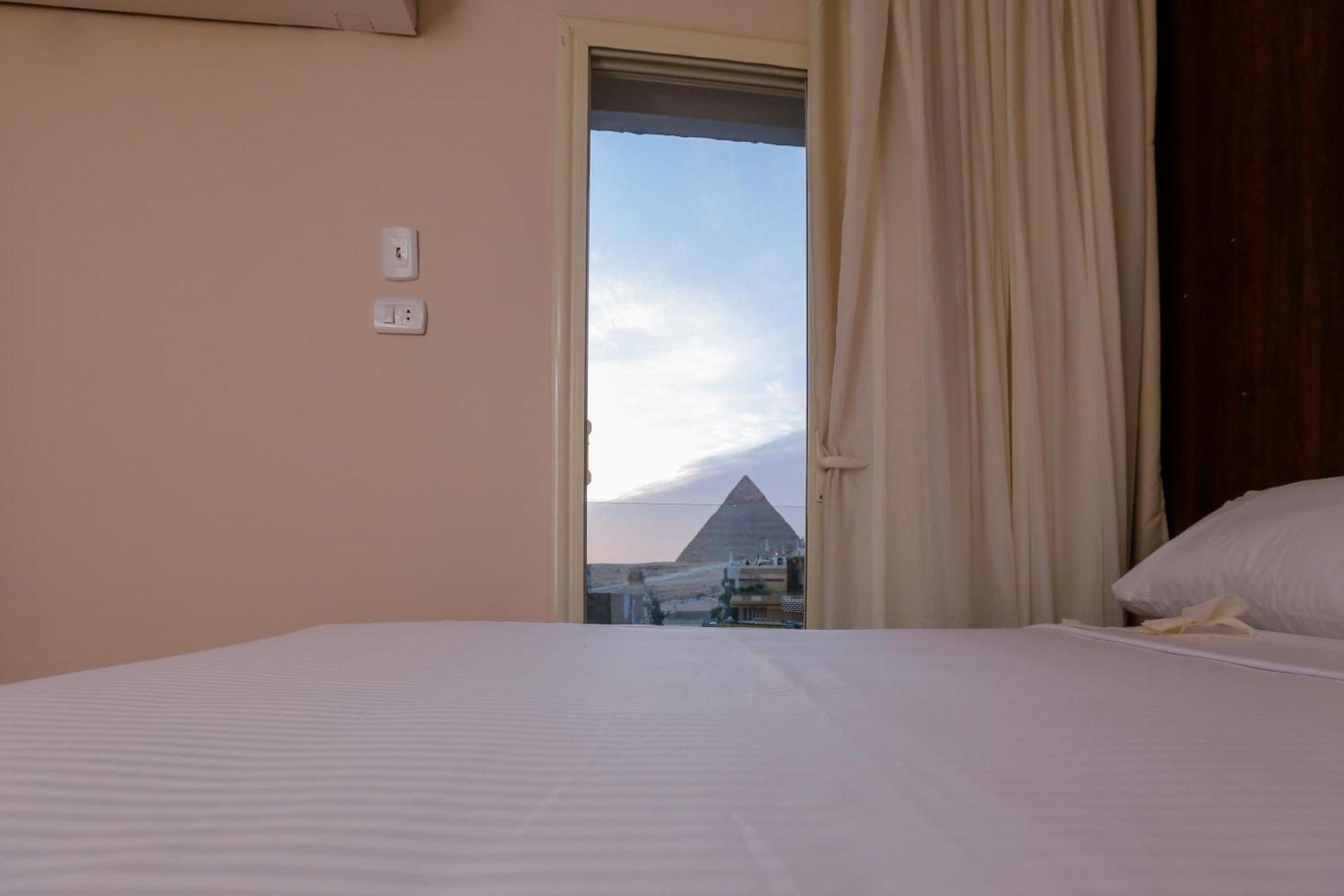 Hotel Steps In Pyramids View Kafret el-Gabal Exterior foto