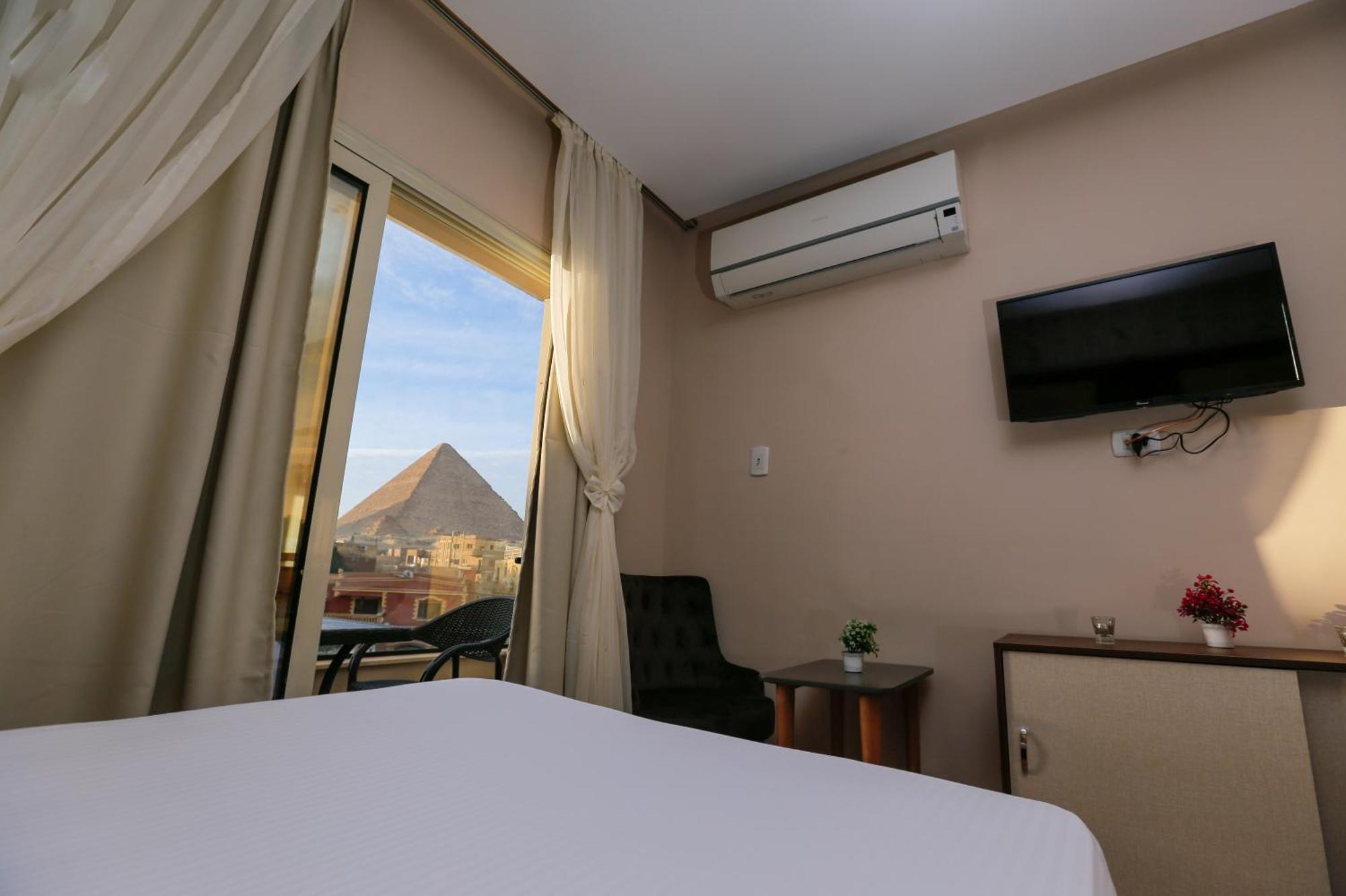 Hotel Steps In Pyramids View Kafret el-Gabal Exterior foto